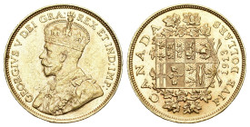Kanada 1913
KANADA 1913 5 Dollar Gold 8.35g KM 26 vorzüglich