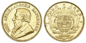 Süd Afrika 1998
SÜD AFRIKA 1998 1 Pfund Gold 7.98g KM 10.2 sehr schön bis vorzüglich