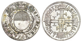 Fribourg 1788
FRIBOURG Achtelgulden zu 7 Kreuzern 1788. 1.74 g. D.T. 653c. HMZ 2-276c FDC