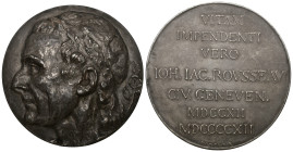 Genf 1912
GENF 1912 200 Geburtstag Genfer Philosoph Silbermedaille 109g 57.8mm fast FDC