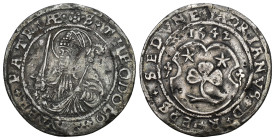 Wallis 1542
WALLIS Bistum. Adrian I. von Riedmatten, 1529-1548. Halbdicken 1542. 4.64 g. Palézieux 111. HMZ 2-1033b. Selten / Rare. Überdurchschnittl...