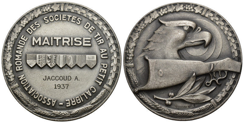 Schweiz 1937
SCHWEIZ Association Romande des des societes de Tir ou petit calib...