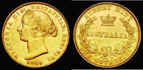 Australia Sovereign 1859 Sydney Branch mint, Marsh 364, McDonald 106, VF/GVF with some contact marks
Estimate: GBP 500 - 600