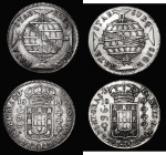 Brazil 960 Reis (2) 1814B KM#307.1 NVF/GF, 1810B KM#307.1 VF cleaned, both with clear traces of the under type visible
Estimate: GBP 70 - 140