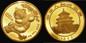 China 100 Yuan 1996 One Ounce Gold Panda KM#887 Lustrous UNC in the original sealed plastic
Estimate: GBP 1750 - 2250