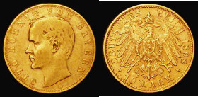 German States - Bavaria Ten Marks Gold 1898D KM#911 Fine/NVF the obverse with some unevenness to the rim between 8 and 10 o'clock
Estimate: GBP 220 -...