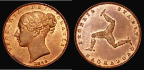 Isle of Man Farthing 1839 S.7419 GEF/UNC with traces of lustre
Estimate: GBP 75 - 100