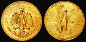 Mexico 50 Pesos Gold 1946 KM#481 UNC or near so with minor cabinet friction
Estimate: GBP 1900 - 2200