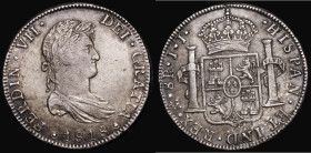 Mexico Eight Reales 1818 JJ KM#102 Good Fine/NVF and nicely toned, the obverse with some weakness in the centre as often
Estimate: GBP 100 - 120