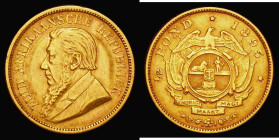 South Africa Half Pond 1895 KM#9.2 GF/NVF with some thin scratches by the date
Estimate: GBP 150 - 200