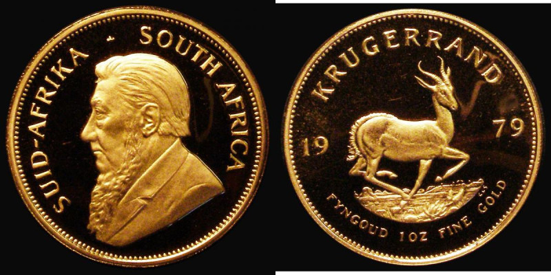 South Africa Krugerrand 1979 Gold Proof KM#73 FDC uncased
Estimate: GBP 1600 - ...