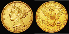 USA Five Dollars Gold 1906D Closed 6, Breen 6796 EF
Estimate: GBP 410 - 480