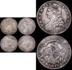 USA Half Dollars (3) 1832 Breen 4698 Short top to 5 Fine with a slightly uneven tone, 1834 Breen 4710 VG, 1835 Straight top to 5, Large C in 50C Breen...