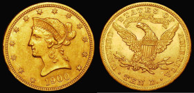 USA Ten Dollars Gold 1900 Breen 7065 GEF/AU and lustrous
Estimate: GBP 750 - 900