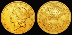 USA Twenty Dollars Gold 1873 Open 3, Breen 7245 NEF/EF with some contact marks
Estimate: GBP 1600 - 2000
