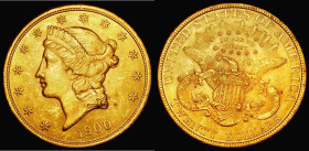USA Twenty Dollars Gold 1900 Breen 7334 GEF and lustrous with some contact marks
Estimate: GBP 1600 - 2000