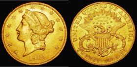 USA Twenty Dollars Gold 1904 Breen 7343 EF with some contact marks
Estimate: GBP 1600 - 2000