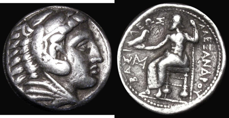 Ancient Greece - Macedonia, Tetradrachm, Alexander III, Macedonia Mint, lifetime...
