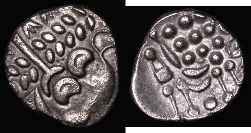 Celtic - Silver Stater, Durotriges Uninscribed type, (Mid 1st Century BC to Mid ...