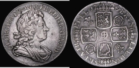 Crown 1720 20 over 18, Large Roses and Plumes ESC 113, Bull 1543 VF with some light haymarking, a very pleasing example
Estimate: GBP 1200 - 1600