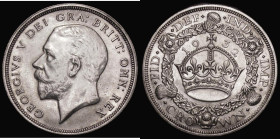 Crown 1932 ESC 372, Bull 3641 NEF the obverse cleaned, one of the key dates in the series
Estimate: GBP 160 - 250