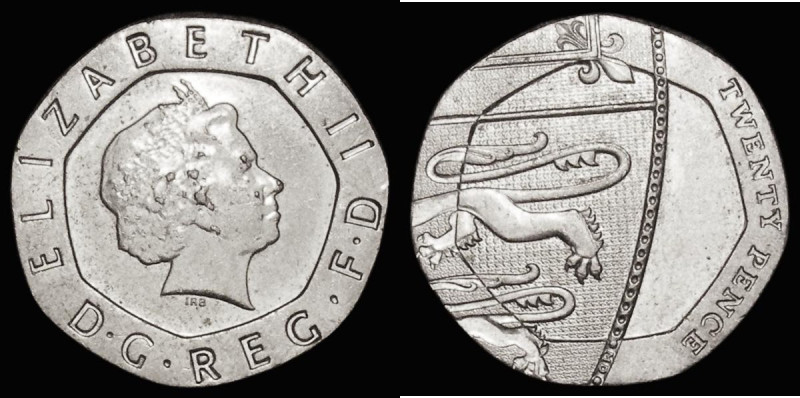 Decimal Twenty Pence undated mule (2008) S.G4A NEF/EF
Estimate: GBP 55 - 70