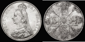 Double Florin 1888 Second I in VICTORIA an inverted 1 ESC 397A, Bull 2700 NEF with some contact marks
Estimate: GBP 40 - 80