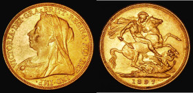 Sovereign 1897M Marsh 157, S.3875 VF
Estimate: GBP 300 - 450