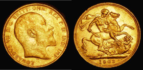 Sovereign 1903 Marsh 175, S.3969 GVF with some contact marks
Estimate: GBP 300 - 450