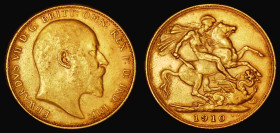 Sovereign 1910 Marsh 182, S.3969 Good Fine
Estimate: GBP 300 - 400