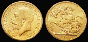Sovereign 1912M Marsh 230, S.3999, in a PCGS holder and graded MS64
Estimate: GBP 450 - 550