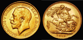 Sovereign 1915 Marsh 217, S.3996, EF and lustrous with some contact marks
Estimate: GBP 300 - 450