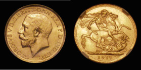 Sovereign 1917C Marsh 225, S.3997 in an NGC holder and graded MS63, scarce with a low mintage of just 58,875 pieces
Estimate: GBP 480 - 550