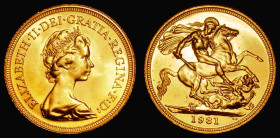 Sovereign 1981 Marsh 312, S.SC1 UNC and fully lustrous
Estimate: GBP 300 - 450