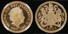 Sovereign 2022 Queen Elizabeth II Platinum Jubilee Proof in an NGC holder and graded PF70 Ultra Cameo
Estimate: GBP 800 - 1100