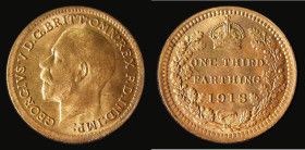Third Farthing 1913 Peck 2358 BU and graded 85 by CGS and in their holder
Estimate: GBP 20 - 30