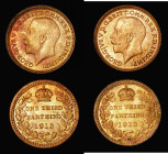 Third Farthings 1913 Peck 2358 (2) lustrous Unc - BU one with a touch of verdigris
Estimate: GBP 40 - 60