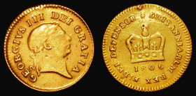 Third Guinea 1806 S.3740 Near Fine, Ex-Jewellery
Estimate: GBP 125 - 150