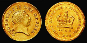 Third Guinea 1808 S.3740 GVF a small scratch on the top of the reverse rim at 9 o'clock barely detracts, an attractive piece the eye appeal further en...