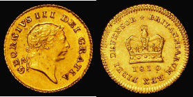 Third Guinea 1810 S.3740 EF with some light hairlines and minor haymarking
Estimate: GBP 450 - 550