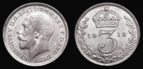 Threepence 1913 Choice Unc and graded 82 by CGS
Estimate: GBP 25 - 35