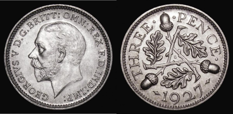 Threepence 1927 Proof ESC 2141, Bull 3946 nFDC
Estimate: GBP 75 - 100