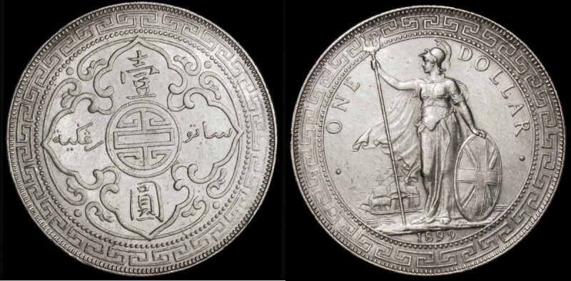 Trade Dollar 1899B KM#T5 EF brushed
Estimate: GBP 160 - 200