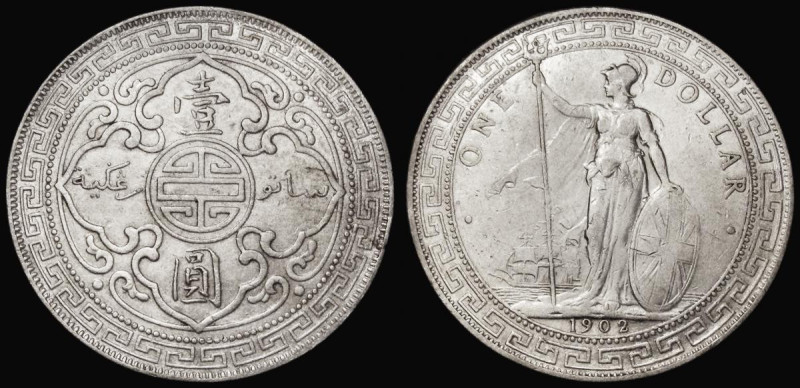 Trade Dollar 1902B KM#T5 Good Fine/Fine
Estimate: GBP 120 - 150