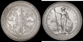 Trade Dollar 1902C KM#T5 GEF with good subdued lustre
Estimate: GBP 200 - 250