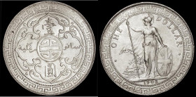 Trade Dollar 1903B 3 over 2 KM#T5 EF and lustrous with some edge nicks
Estimate: GBP 200 - 250
