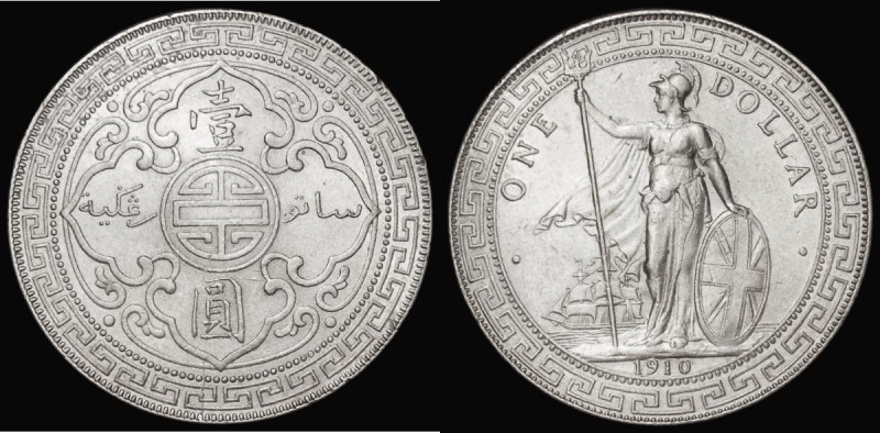 Trade Dollar 1910B KM#T5 GEF
Estimate: GBP 180 - 220