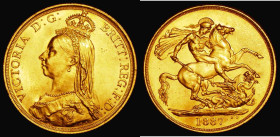 Two Pounds 1887 Marsh T23, S.3865 UNC and lustrous with some contact marks and hairlines
Estimate: GBP 1500 - 2000