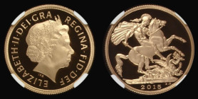 Two Pounds Gold 2015 Ian Rank-Broadley portrait S.SD7 Gold Proof in an NGC holder 'One of the First 100 Struck' and graded PF70 Ultra Cameo
Estimate:...