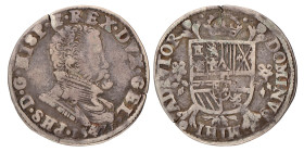 Vijfde filipsdaalder. Gelderland. Filips II. 1571. Fraai / Zeer Fraai.